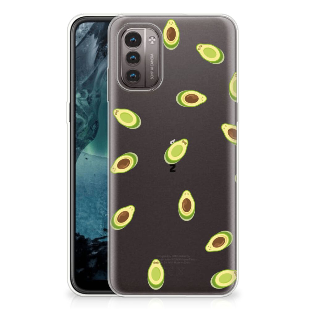 Nokia G21 | G11 Siliconen Case Avocado