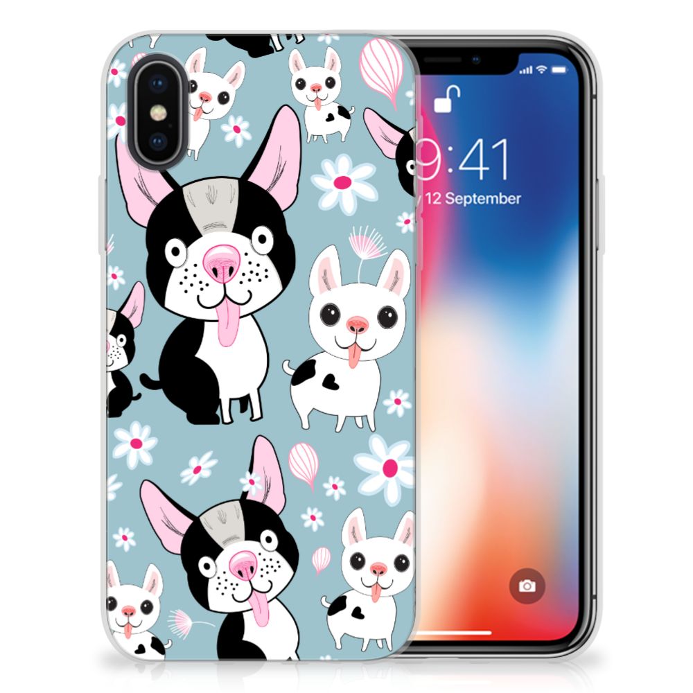 Apple iPhone X | Xs TPU Hoesje Hondjes