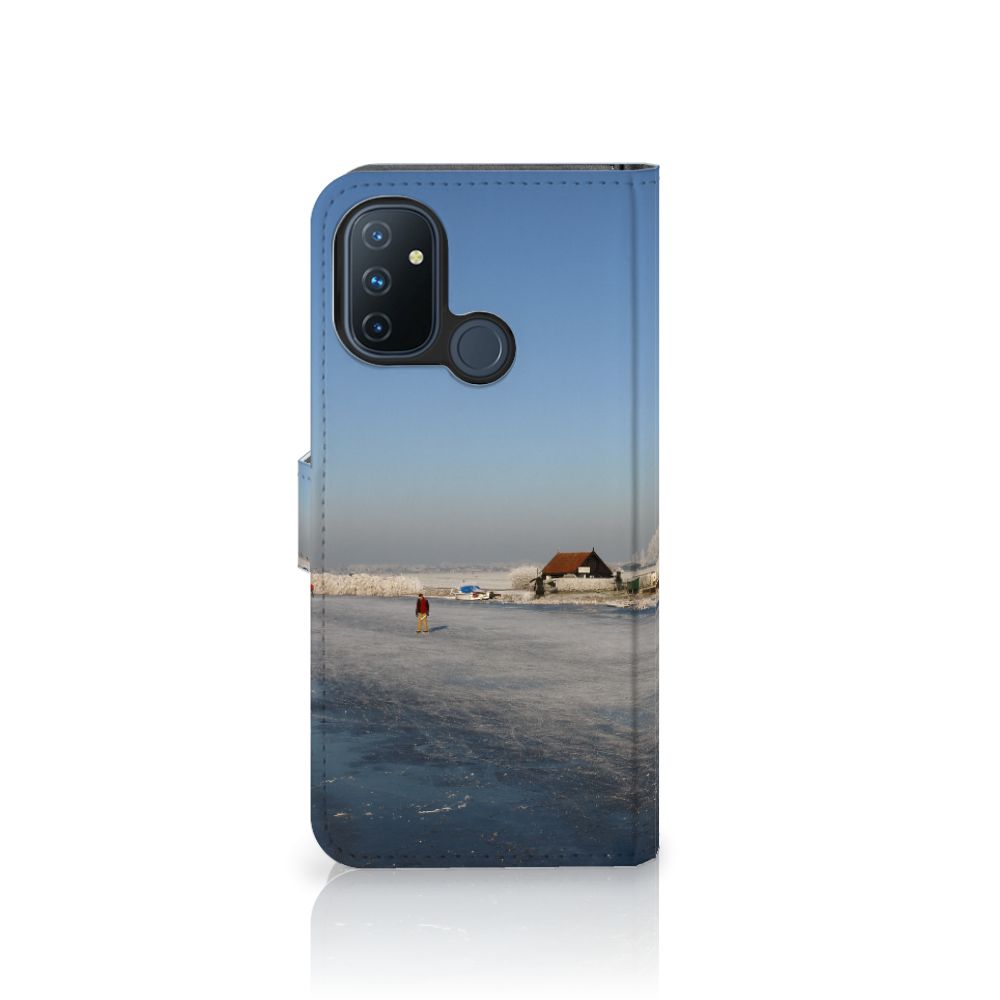 OnePlus Nord N100 Flip Cover Schaatsers