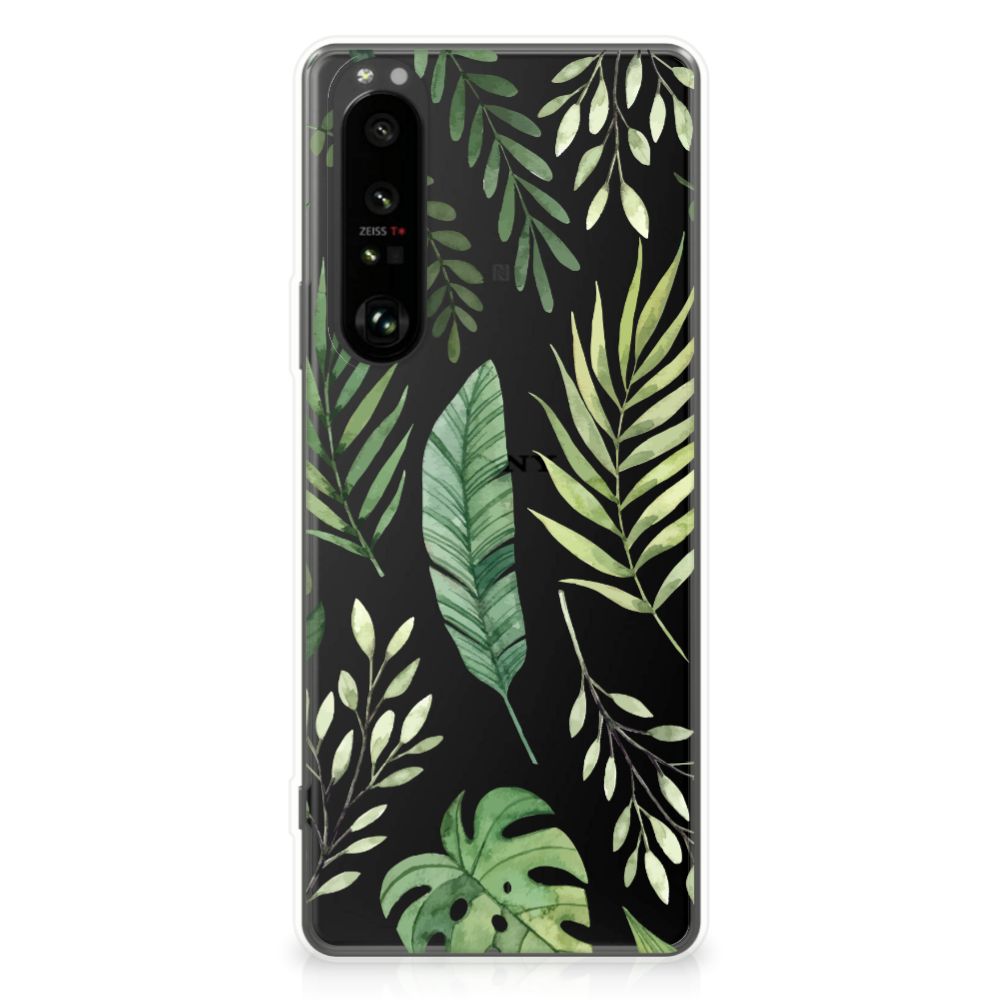 Sony Xperia 1 III TPU Case Leaves