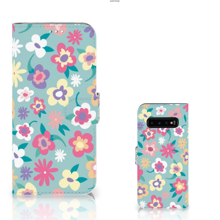 Samsung Galaxy S10 Plus Hoesje Flower Power