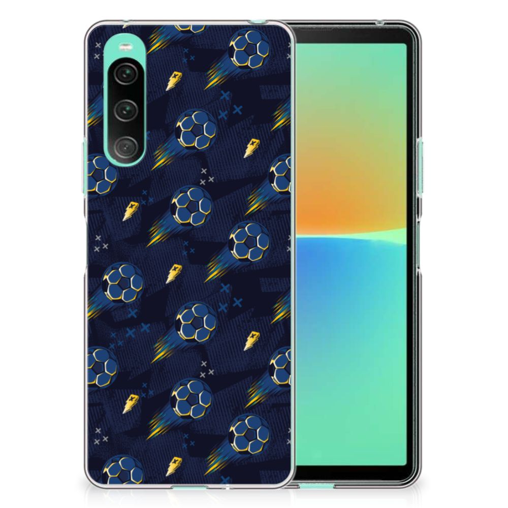 TPU bumper voor Sony Xperia 10 V Voetbal