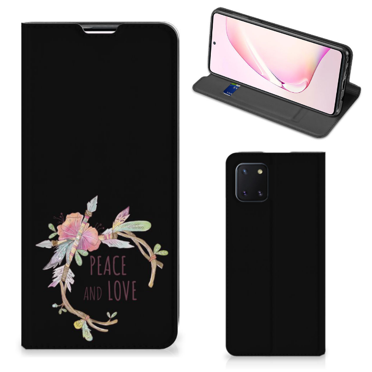 Samsung Galaxy Note 10 Lite Magnet Case Boho Text - B2C Telecom