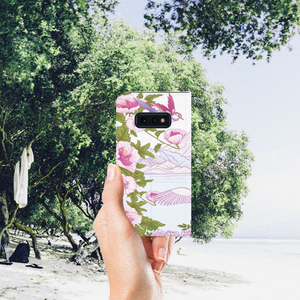 Samsung Galaxy S10e Hoesje maken Bird Standing