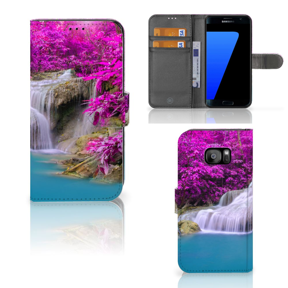 Samsung Galaxy S7 Edge Flip Cover Waterval