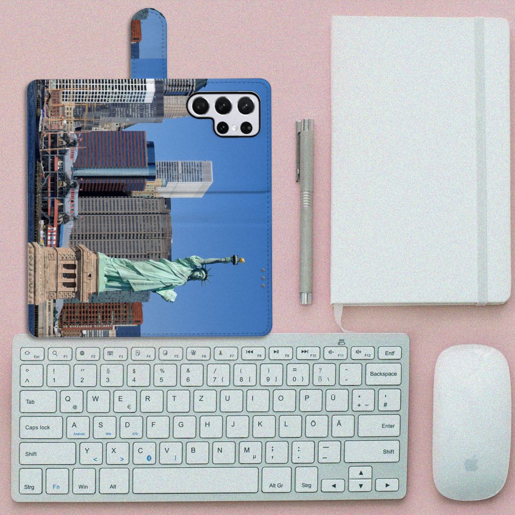 Samsung Galaxy S22 Ultra Flip Cover Vrijheidsbeeld