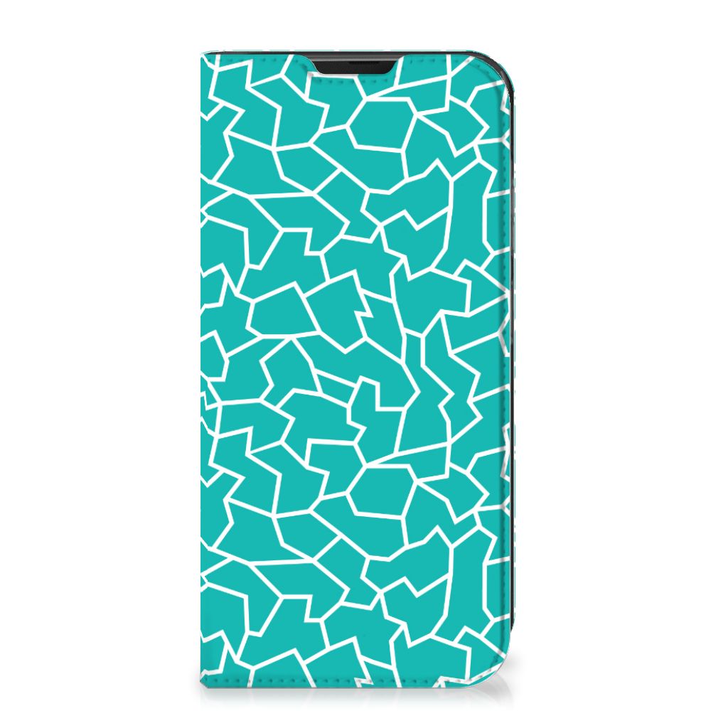Samsung Galaxy Xcover 6 Pro Bookcase Cracks Blue - B2C Telecom