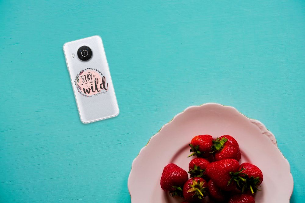 Nokia X10 | X20 Telefoonhoesje met Naam Boho Stay Wild B2C Telecom
