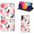 Samsung Galaxy A50 Smart Cover Butterfly Roses