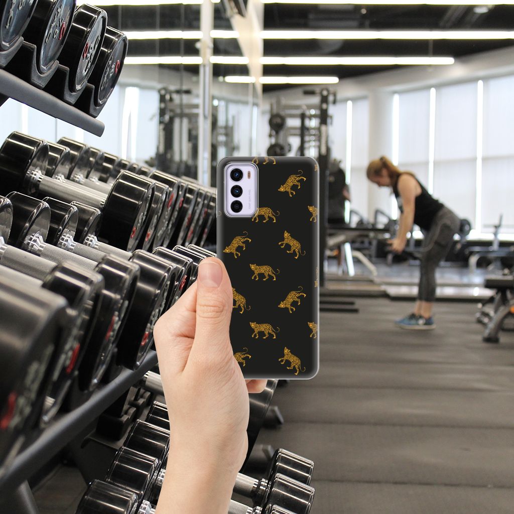 TPU Hoesje voor Motorola Moto G42 Leopards B2C Telecom