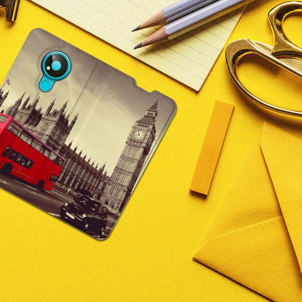 Nokia 3.4 Book Cover Londen - B2C Telecom