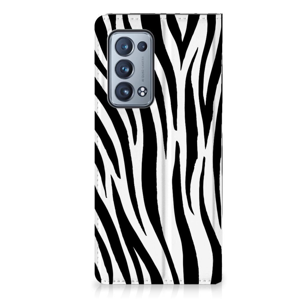 OPPO Reno 6 Pro Plus 5G Hoesje maken Zebra - B2C Telecom