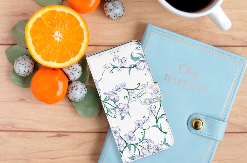 OPPO A15 Uniek Hoesje Blossom White