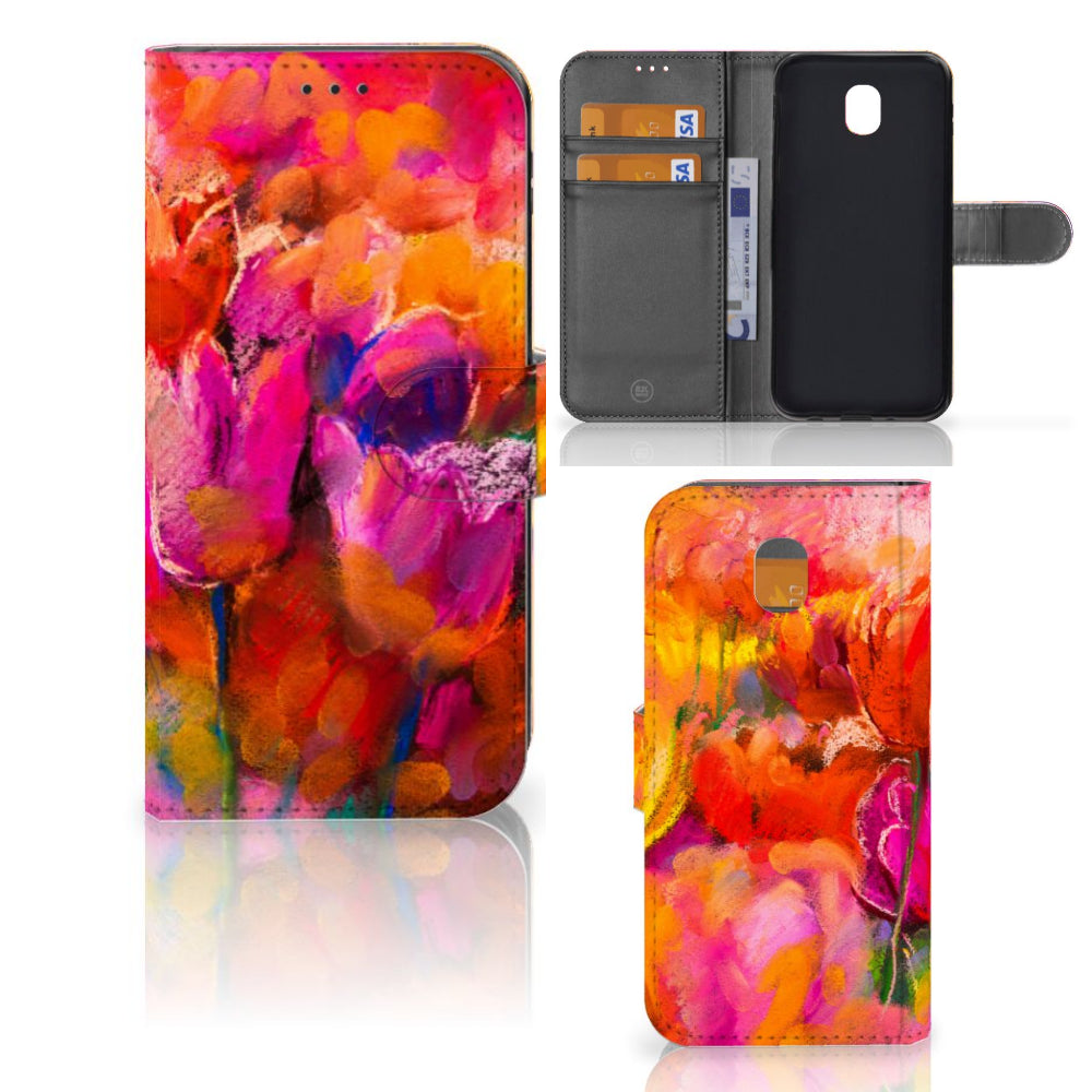 Hoesje Samsung Galaxy J5 2017 Tulips