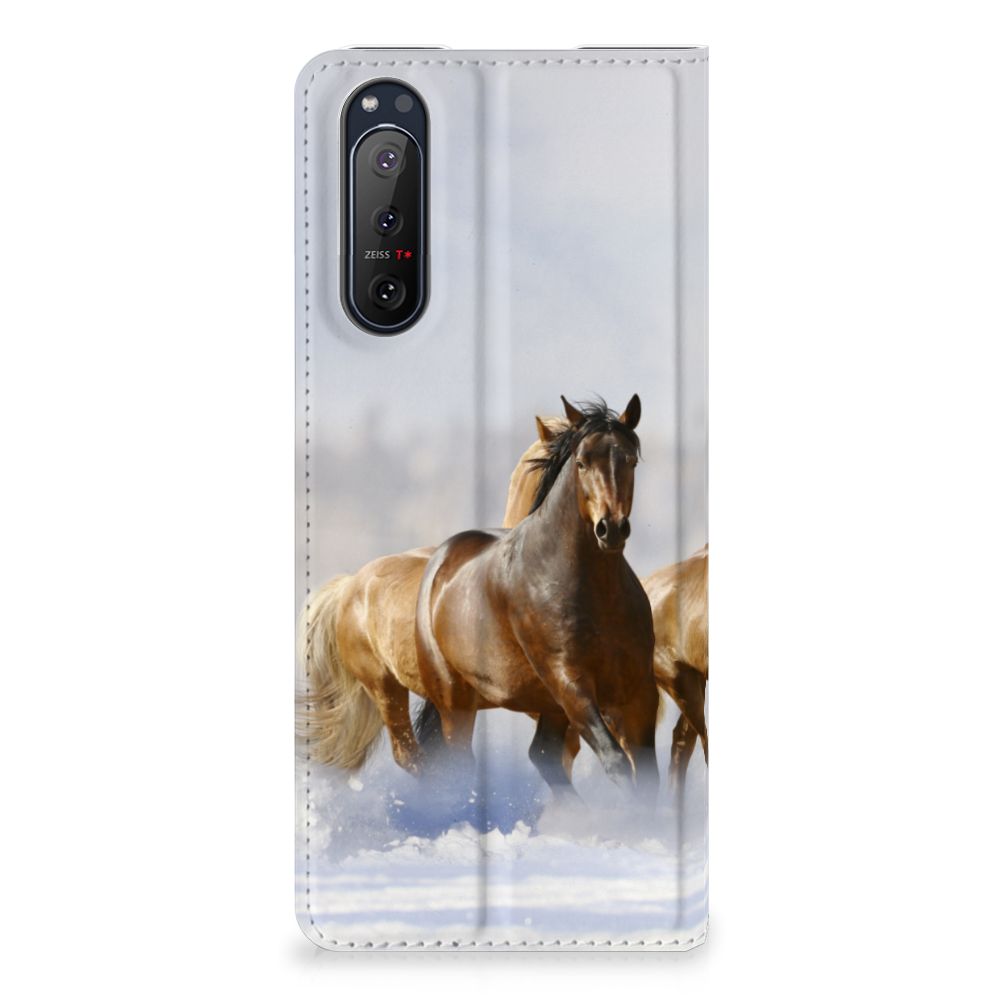Sony Xperia 5 II Hoesje maken Paarden - B2C Telecom