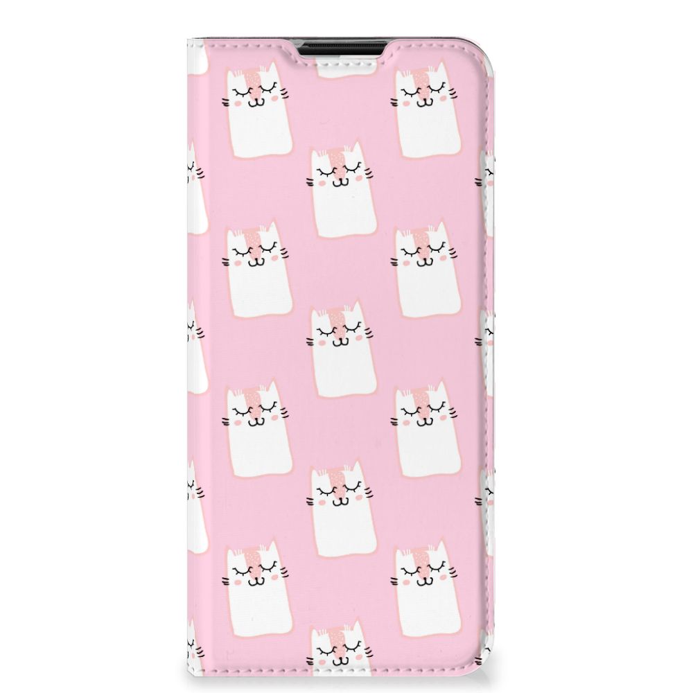 OnePlus Nord N100 Hoesje maken Sleeping Cats - B2C Telecom