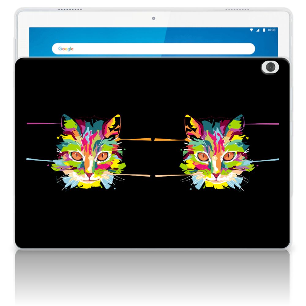Lenovo Tab M10 Tablet Back Cover Cat Color