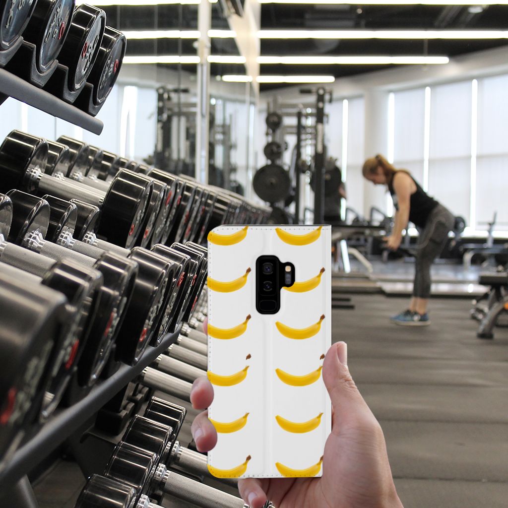 Samsung Galaxy S9 Plus Flip Style Cover Banana