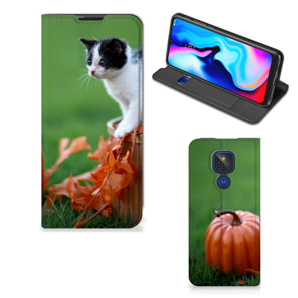 Motorola Moto G9 Play Hoesje maken Kitten
