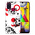 Silicone Back Case Samsung Galaxy M31 Skull Red B2C Telecom