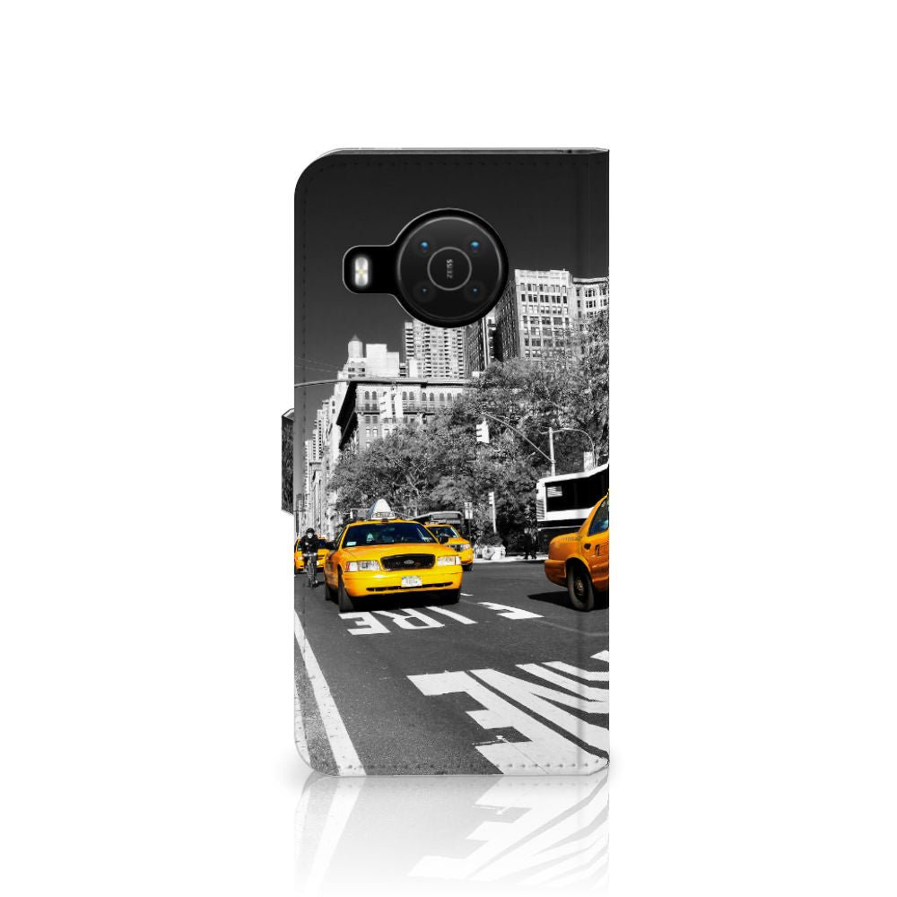 Nokia X10 | Nokia X20 Flip Cover New York Taxi
