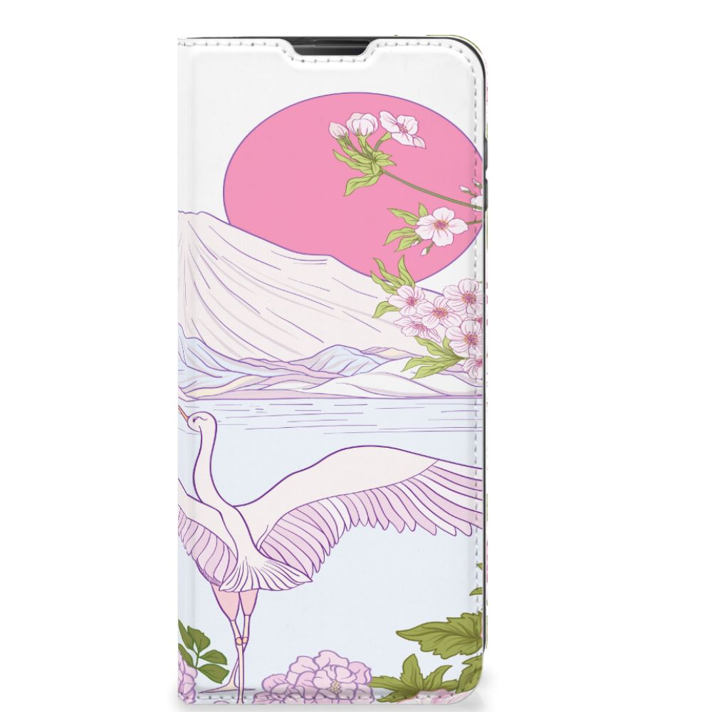 Motorola Moto G 5G Plus Hoesje maken Bird Standing - B2C Telecom