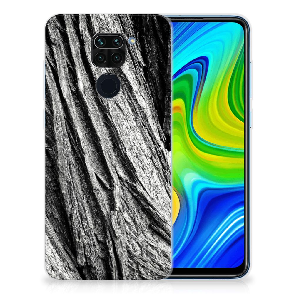 Bumper Hoesje Xiaomi Redmi Note9 Boomschors Grijs