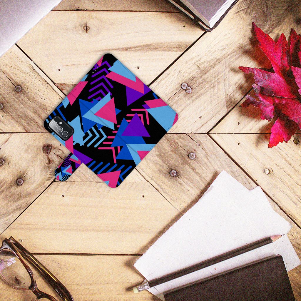 Samsung Galaxy M52 Book Case Funky Triangle