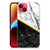 iPhone 14 Plus TPU Siliconen Hoesje Marmer Wit Zwart - Origineel Cadeau Man B2C Telecom