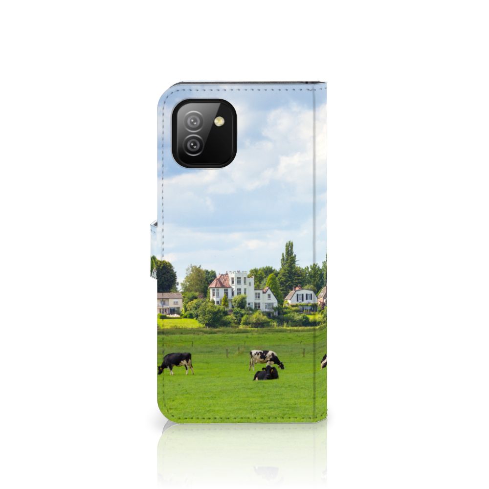 Samsung Galaxy A03 Telefoonhoesje met Pasjes Koeien