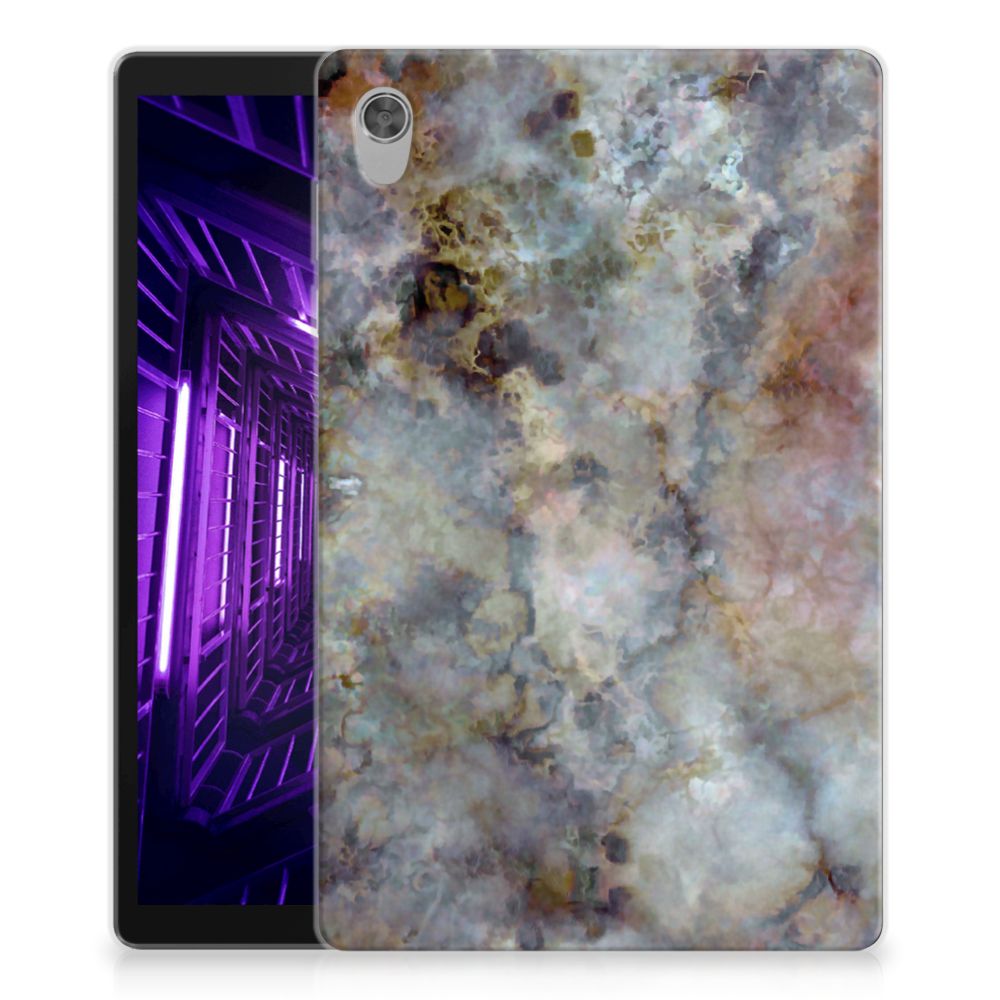 Lenovo Tab M10 HD (2de generatie) Tablet Back Cover Marmer Grijs - B2C Telecom