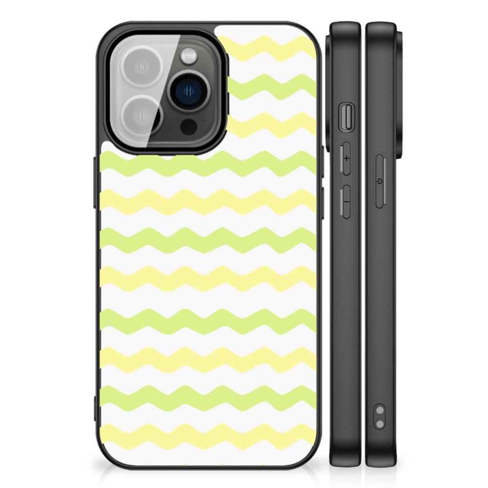 iPhone 13 Pro Back Case Waves Yellow B2C Telecom