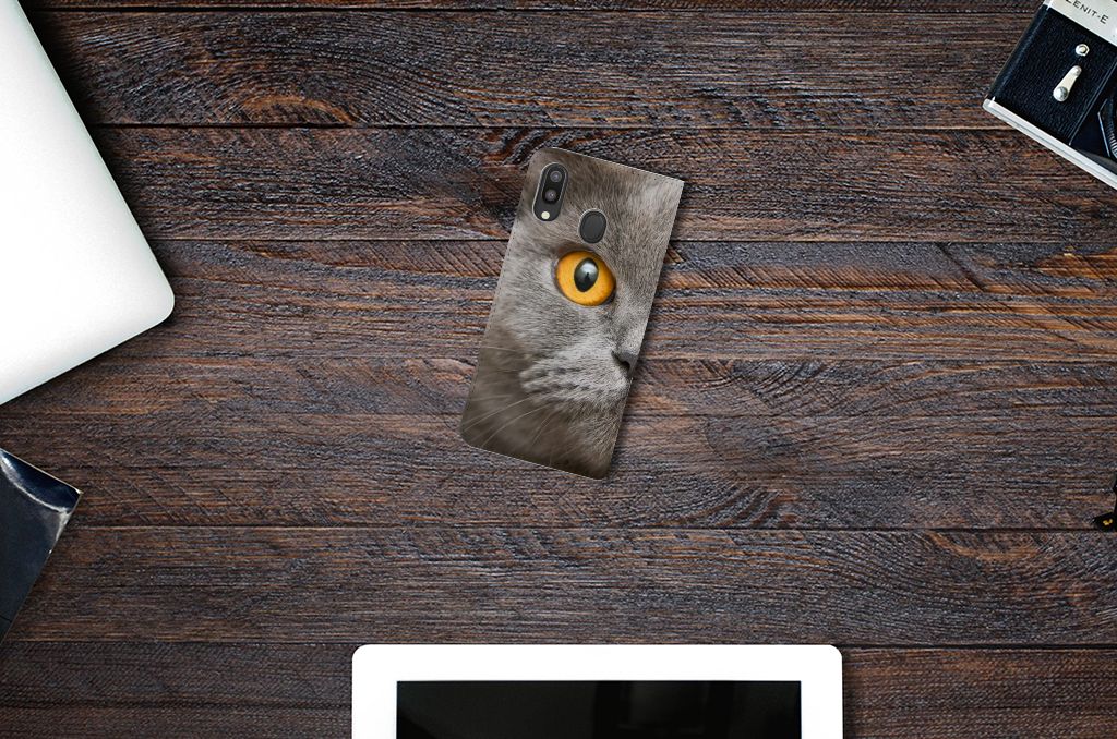 Hoesje maken Samsung Galaxy M20 Britse Korthaar