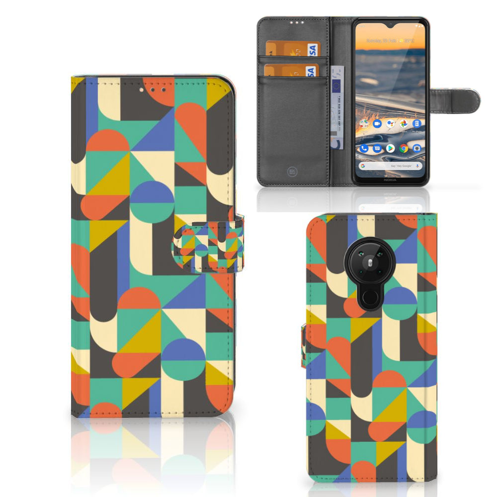 Nokia 5.3 Telefoon Hoesje Funky Retro