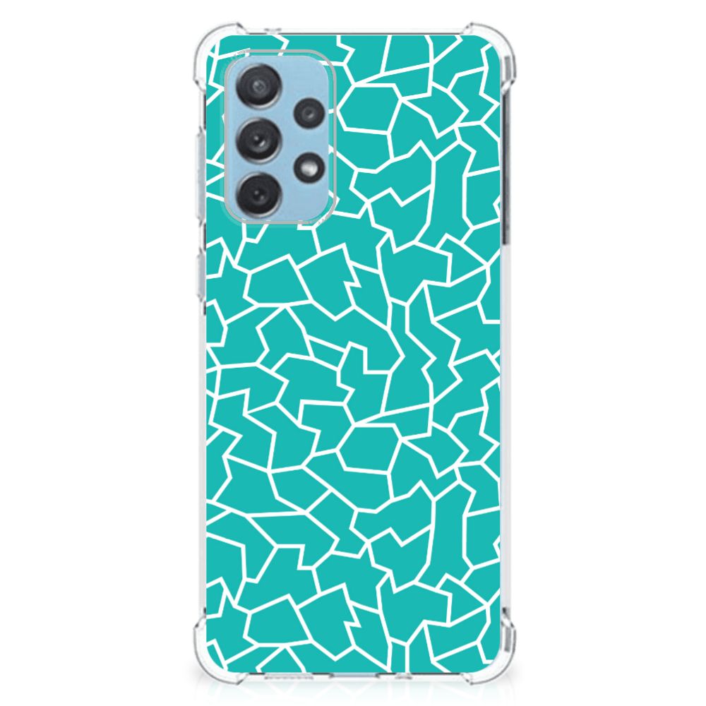 Samsung Galaxy A73 Back Cover Cracks Blue B2C Telecom