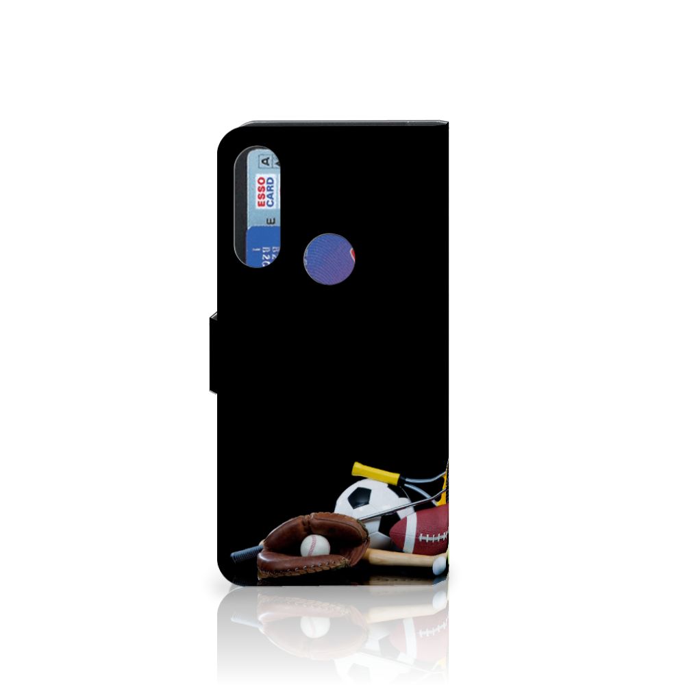 Alcatel 1S 2020 Wallet Case met Pasjes Sports
