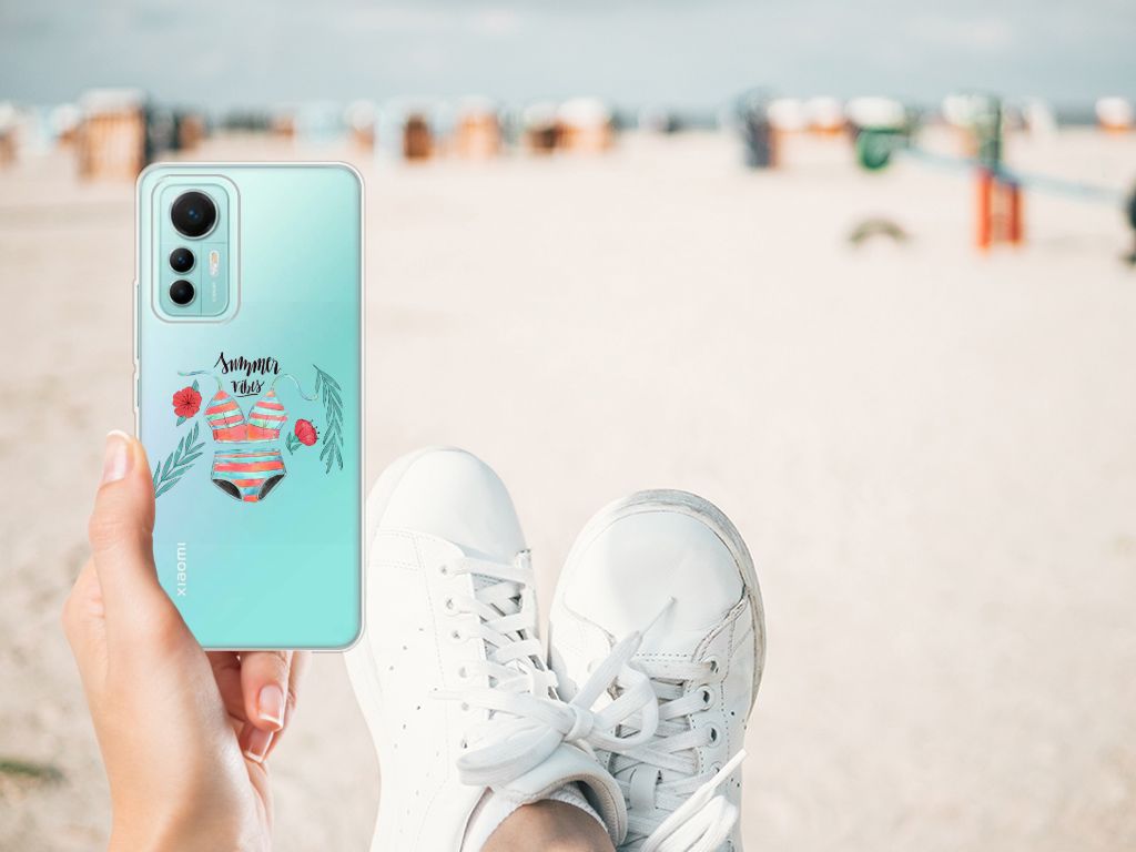 Xiaomi 12 Lite Telefoonhoesje met Naam Boho Summer B2C Telecom