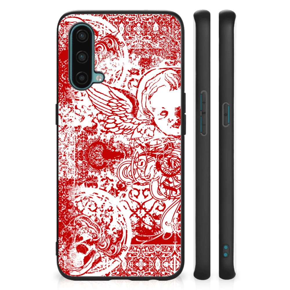 Telefoonhoesje OnePlus Nord CE 5G Angel Skull Rood B2C Telecom