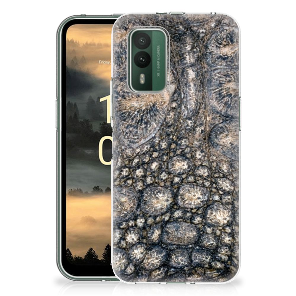 Nokia XR21 TPU Hoesje Krokodillenprint