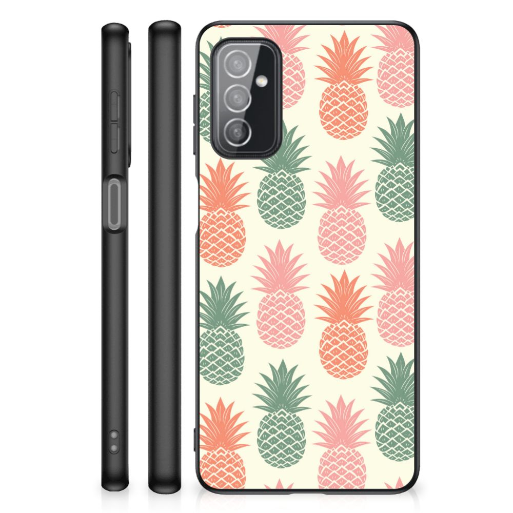 Samsung Galaxy M52 Back Cover Hoesje Ananas B2C Telecom
