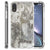 Apple iPhone Xr Anti-Shock Hoesje Beton Print
