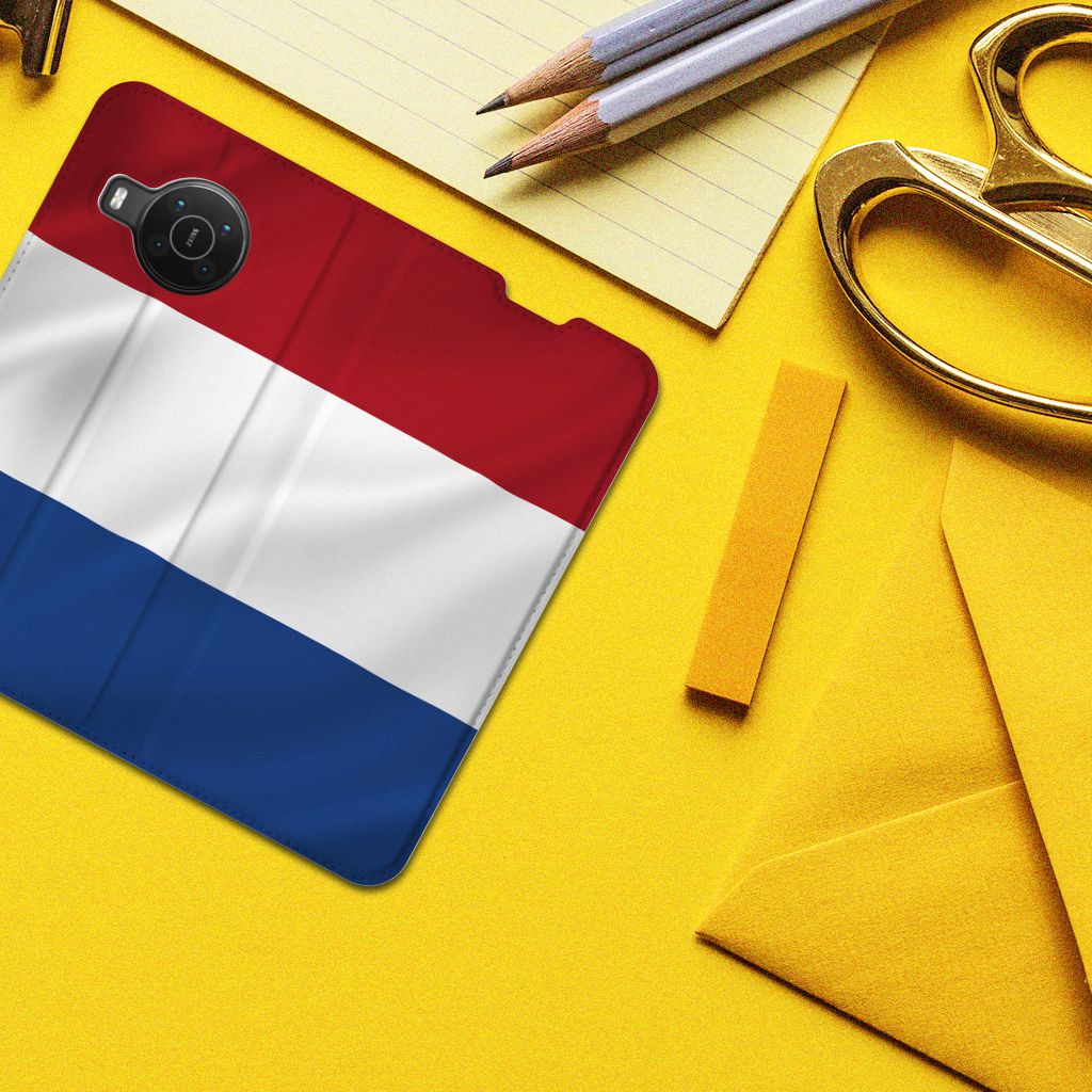 Nokia X20 | X10 Standcase Nederlandse Vlag - B2C Telecom