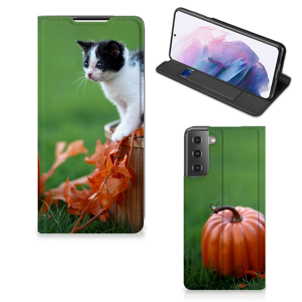 Samsung Galaxy S21 Plus Hoesje maken Kitten - B2C Telecom