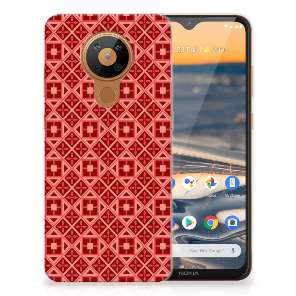Nokia 5.3 TPU bumper Batik Rood B2C Telecom