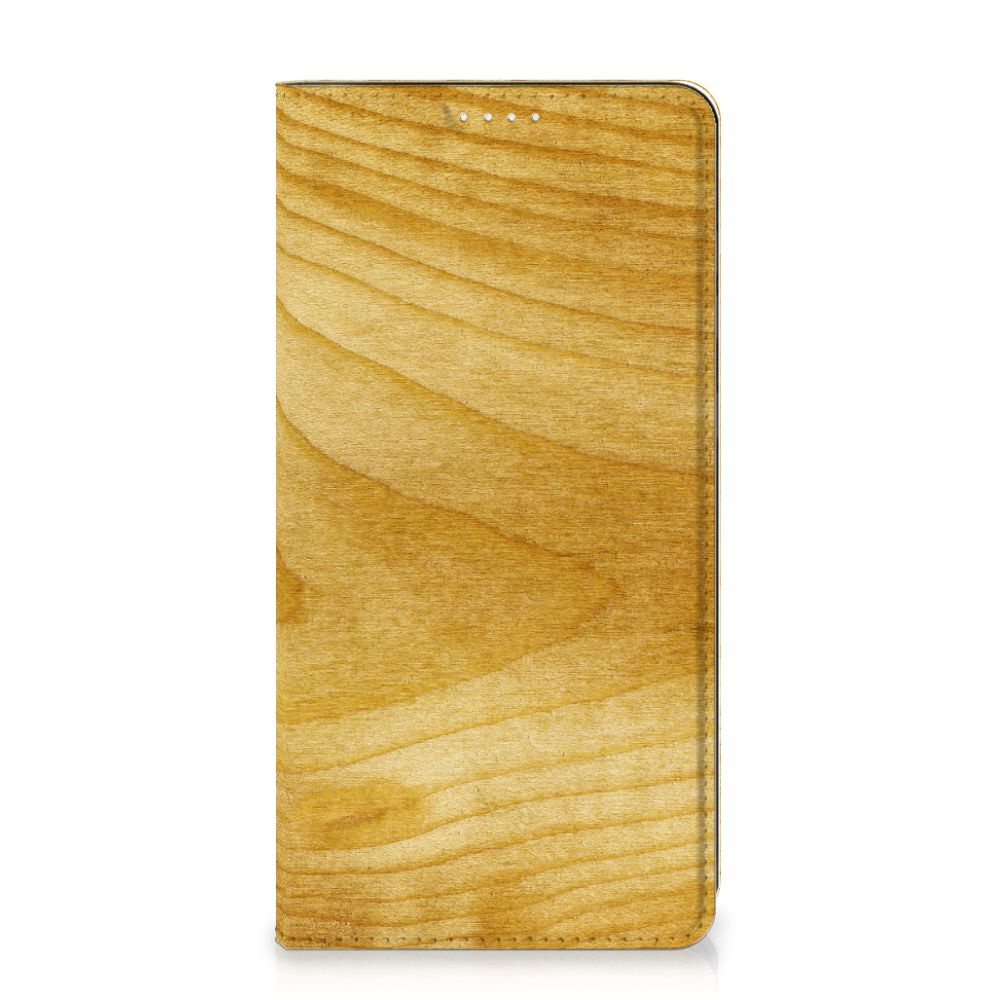 Samsung Galaxy S20 FE Book Wallet Case Licht Hout - B2C Telecom