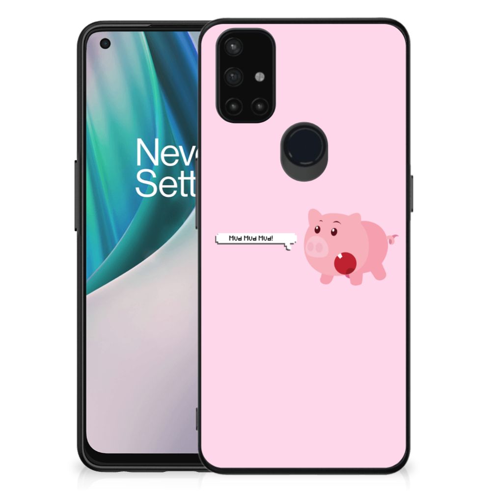 OnePlus Nord N10 5G Hoesje Pig Mud