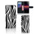 Sony Xperia L4 Telefoonhoesje met Pasjes Zebra
