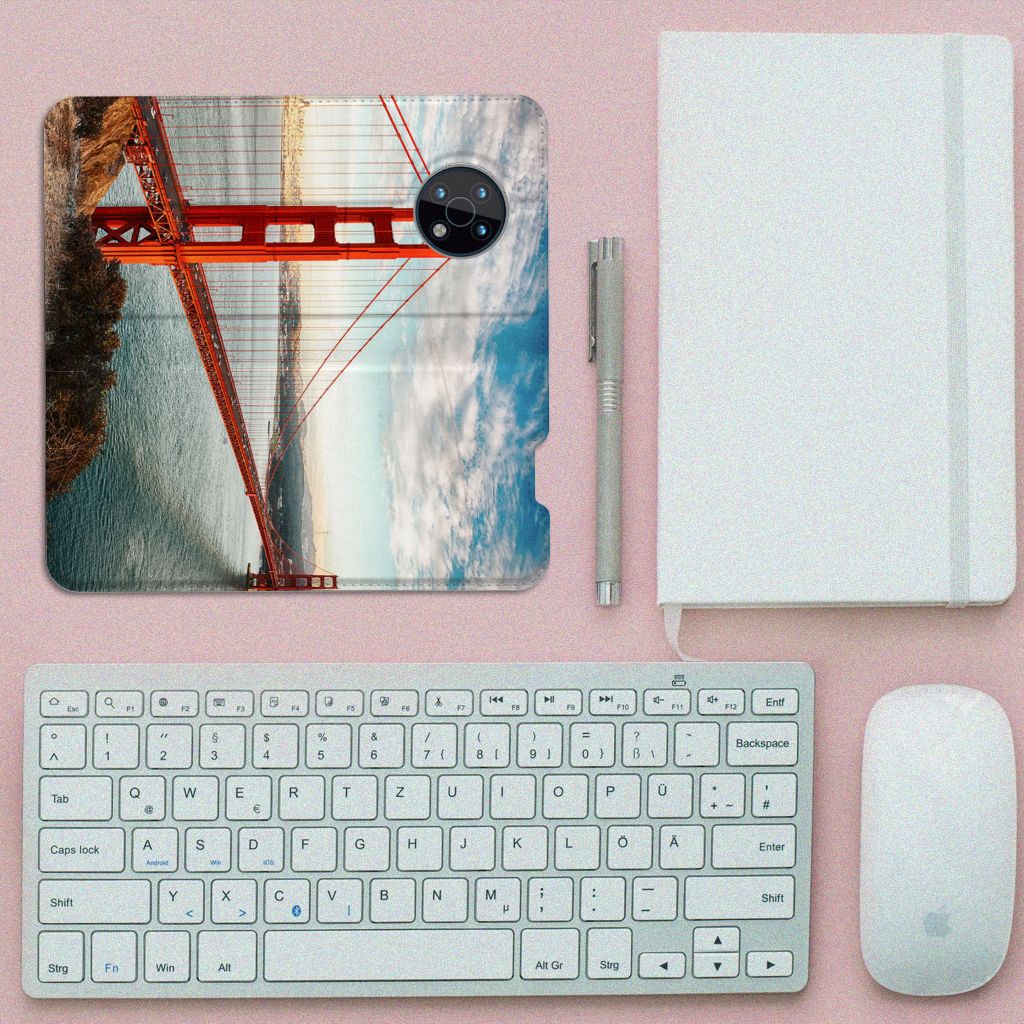 Nokia G50 Book Cover Golden Gate Bridge - B2C Telecom