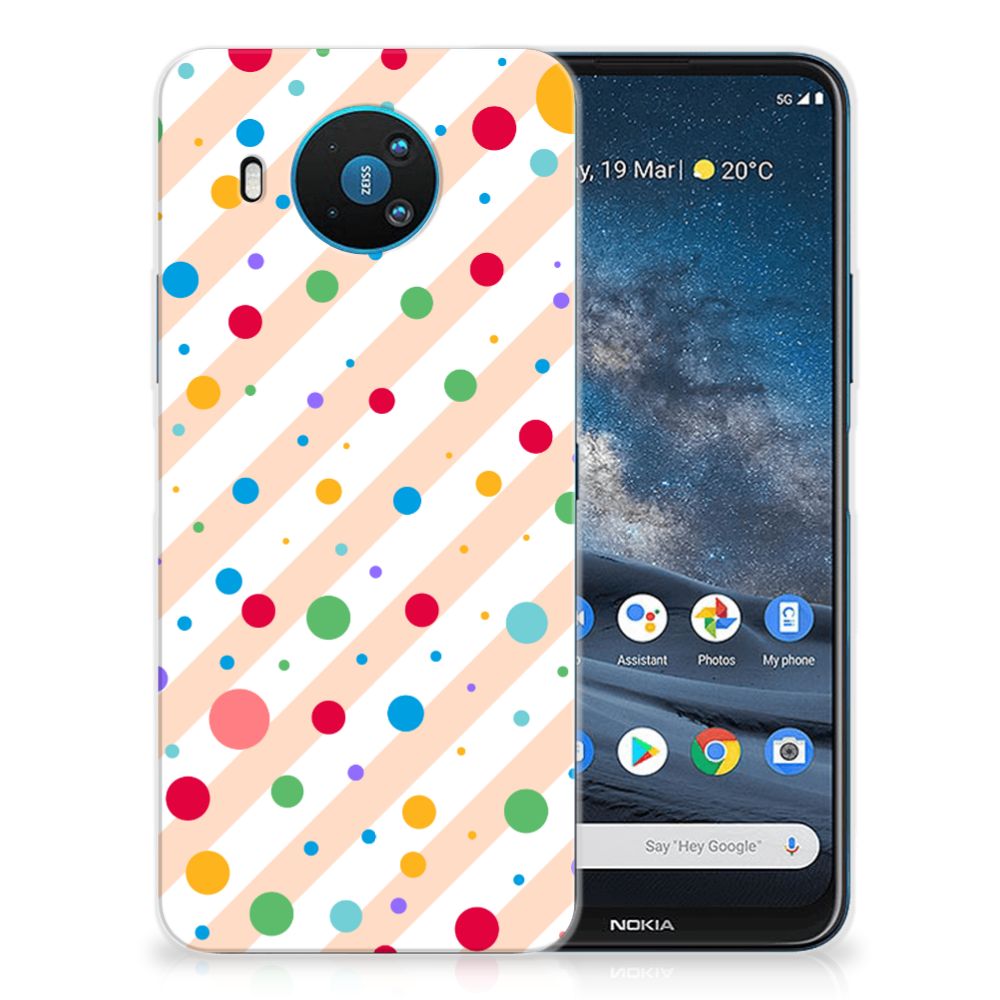 Nokia 8.3 TPU bumper Dots