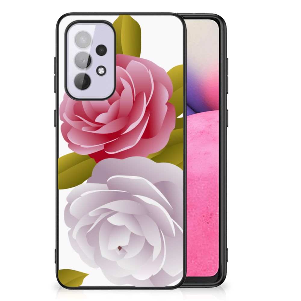 Samsung Galaxy A33 5G Bloemen Hoesje Roses B2C Telecom